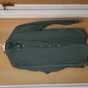 Nautica men's long sleeved button up shirt, casual, career, professional XL